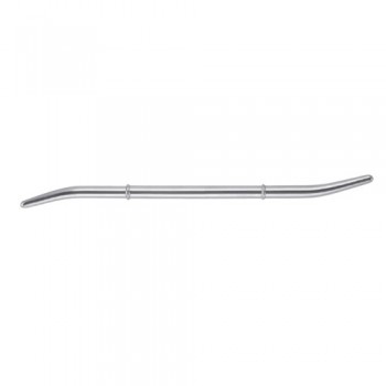 Hank Uterine Dilator Fig. 15/16 Brass - Chrome Plated, 26.5 cm - 10 1/2" Diameter 7.5 - 8.0 mm Ø